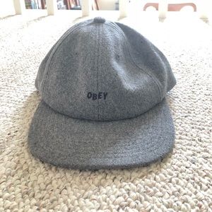 obey grey cap